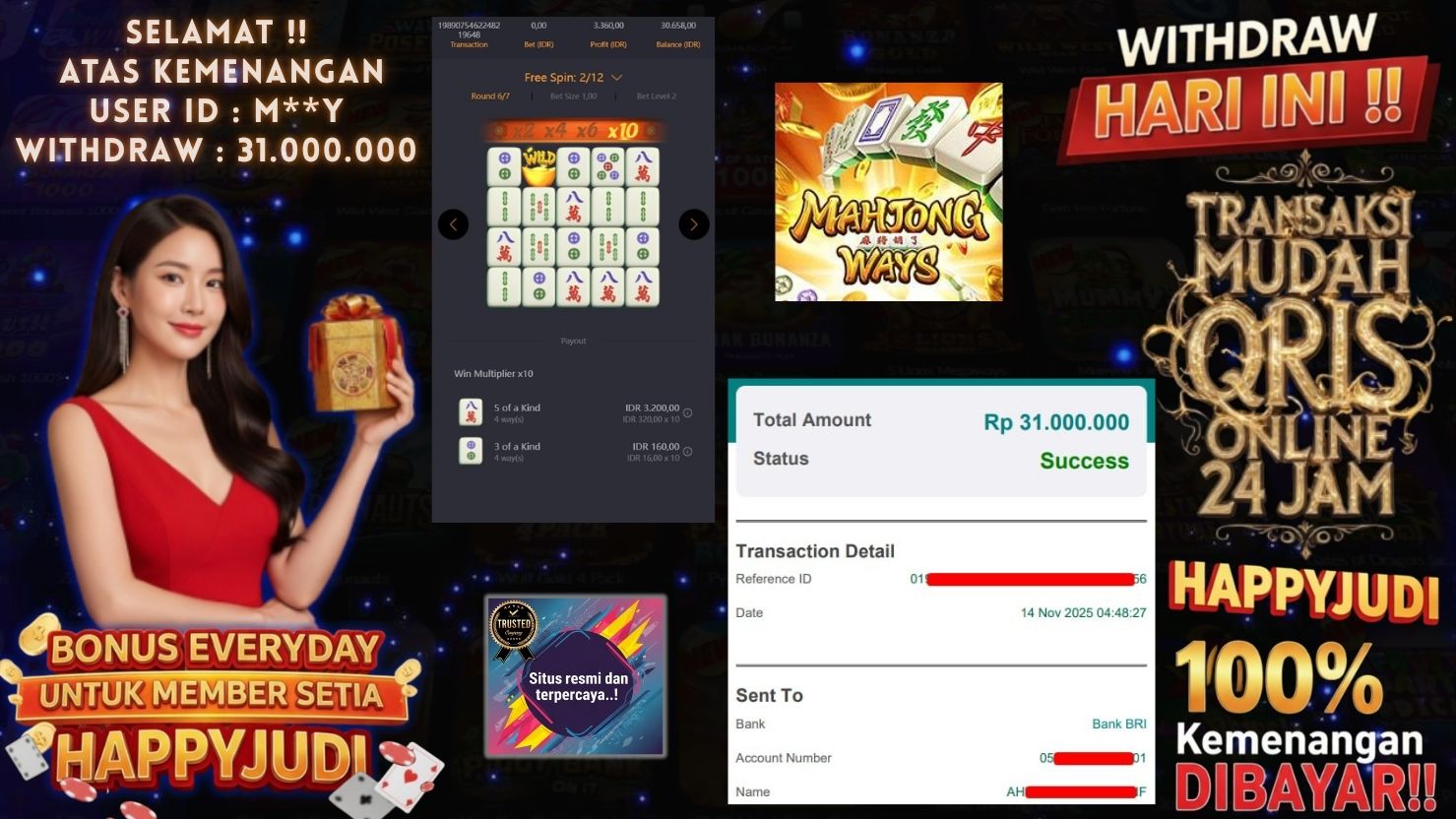 HAPPYJUDI JACKPOT SLOT MAHJONG WAYS